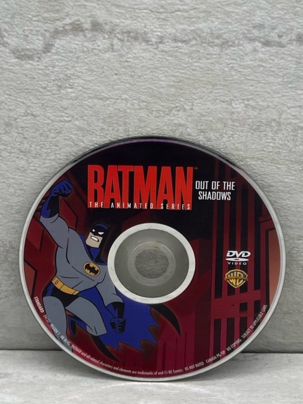🫧 $2 DC Batman Animated Series DVD (No Case)